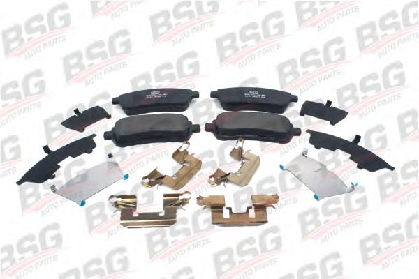BSG 30-200-031 BSG Brake System Brake Pad Set, disc brake