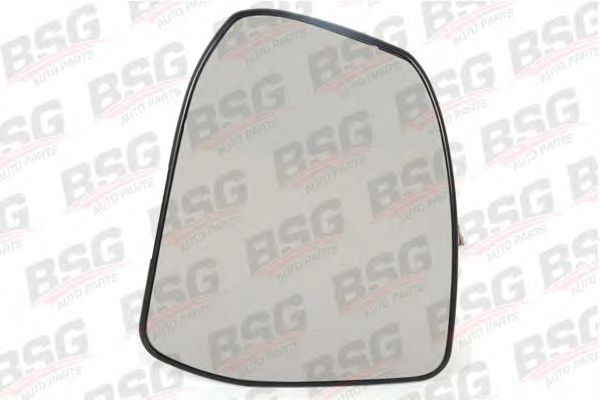 BSG 30-910-022 BSG Karosserie Spiegelglas, Glaseinheit