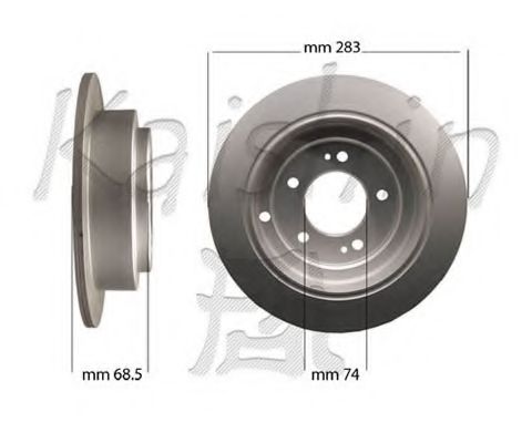 CBR374 KAISHIN Brake System Brake Disc