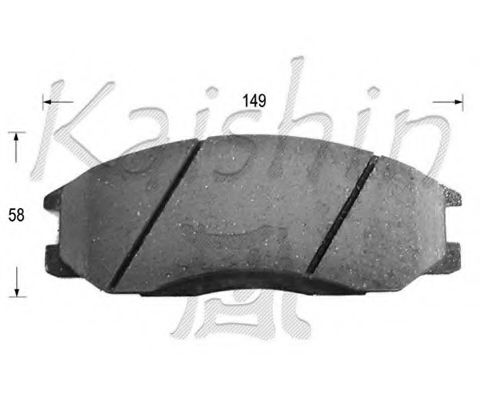 FK11103 KAISHIN Brake Pad Set, disc brake