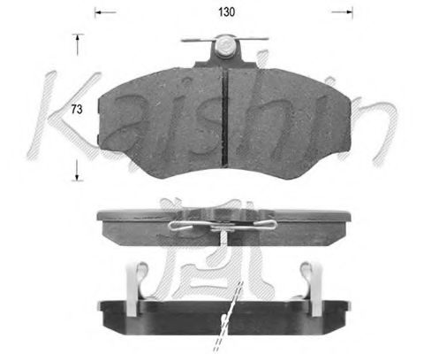 D11112 KAISHIN Прокладка, крышка головки цилиндра