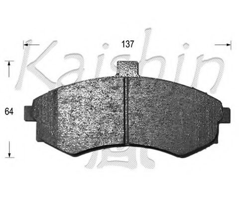FK11142 KAISHIN Brake System Brake Pad Set, disc brake