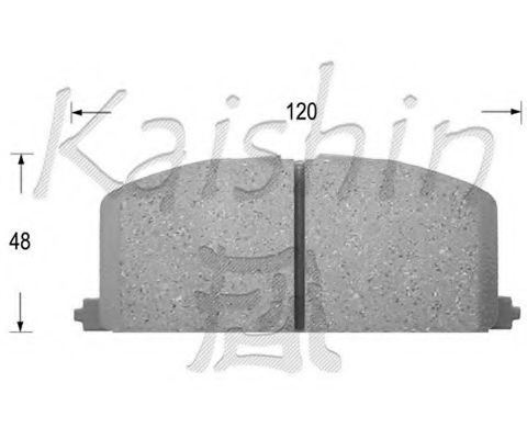 FK2023 KAISHIN Brake System Brake Pad Set, disc brake
