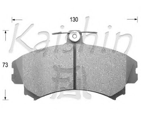 FK6090 KAISHIN Brake System Brake Pad Set, disc brake