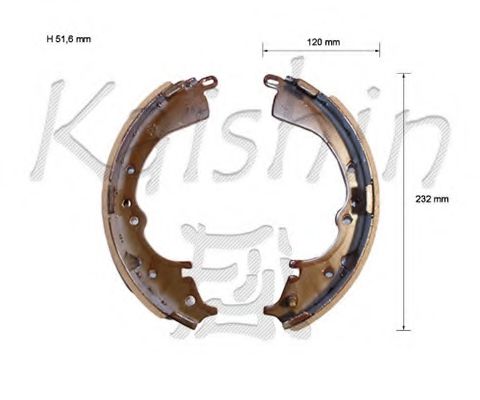 K2335 KAISHIN Brake System Wheel Brake Cylinder