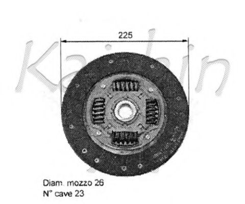MR980890 KAISHIN Clutch Disc