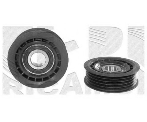 A04384 AUTOTEAM Deflection/Guide Pulley, v-ribbed belt