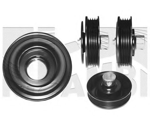 A05592 AUTOTEAM Deflection/Guide Pulley, v-ribbed belt