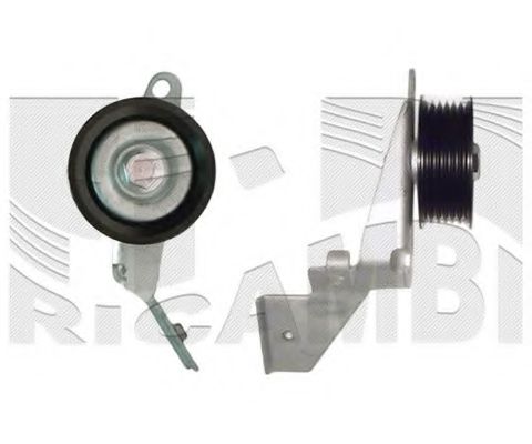 A07592 AUTOTEAM Deflection/Guide Pulley, v-ribbed belt