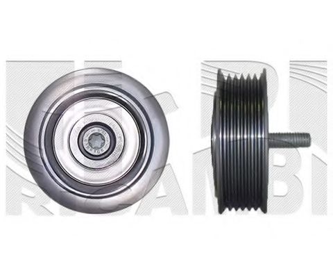 A07628 AUTOTEAM Deflection/Guide Pulley, v-ribbed belt