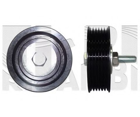 A07688 AUTOTEAM Deflection/Guide Pulley, v-ribbed belt