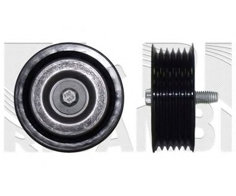 A08416 AUTOTEAM Deflection/Guide Pulley, v-ribbed belt