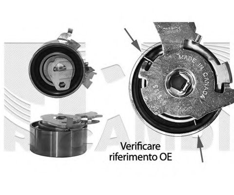 A01096 AUTOTEAM Tensioner Pulley, timing belt