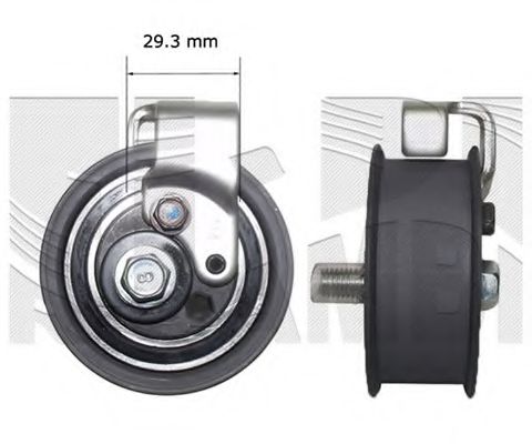 A02092 AUTOTEAM Tensioner Pulley, timing belt