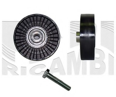 A02112 AUTOTEAM Deflection/Guide Pulley, v-ribbed belt