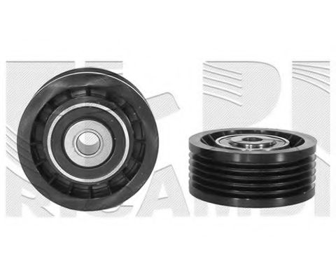 A02348 AUTOTEAM Deflection/Guide Pulley, v-ribbed belt