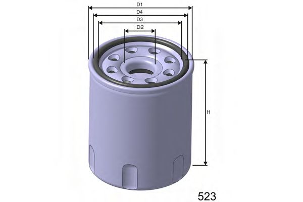 Z265 MISFAT Oil Filter