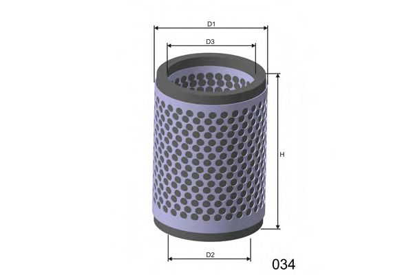 R916 MISFAT Air Filter
