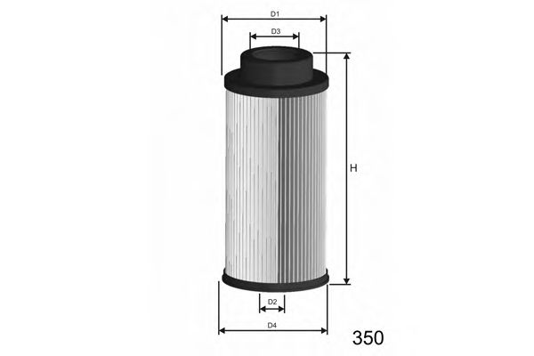 F010 MISFAT Fuel filter