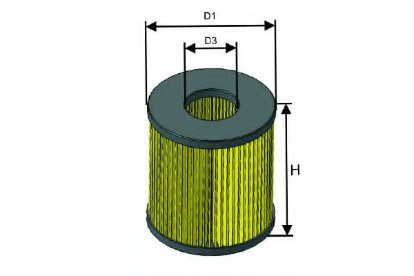 L127 MISFAT Oil Filter