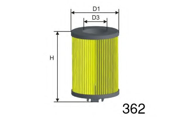 F131 MISFAT Топливный фильтр