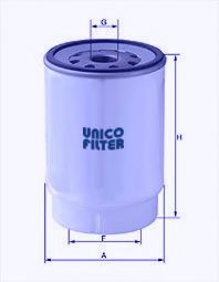 FI 10218/6 x UNICO+FILTER Fuel Supply System Fuel filter