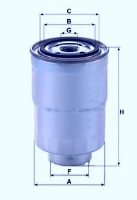 FI 9139/16 x UNICO+FILTER Fuel Supply System Fuel filter