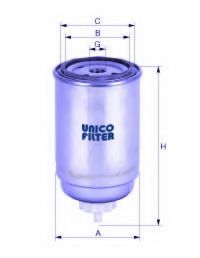 FI8128 UNICO FILTER Fuel filter