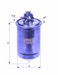 FI 8143 UNICO+FILTER Fuel Supply System Fuel filter