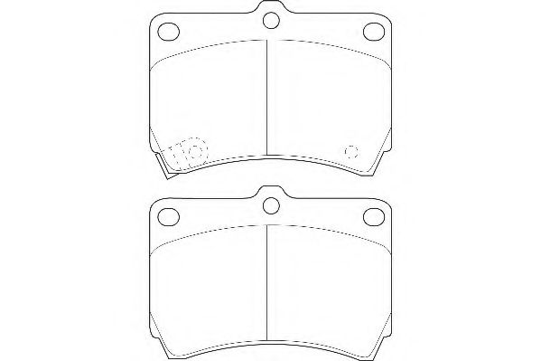 WBP21654A WAGNER Brake Pad Set, disc brake
