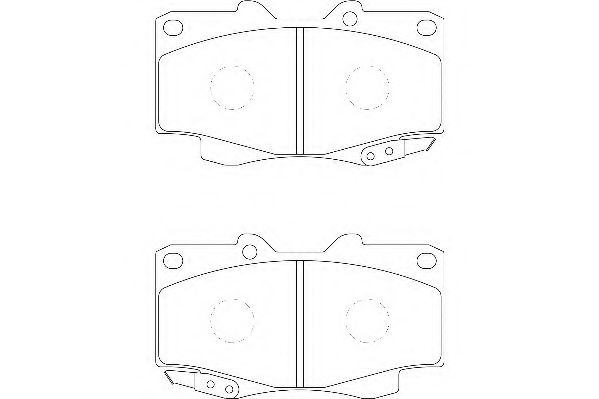 WBP21680A WAGNER Brake Pad Set, disc brake