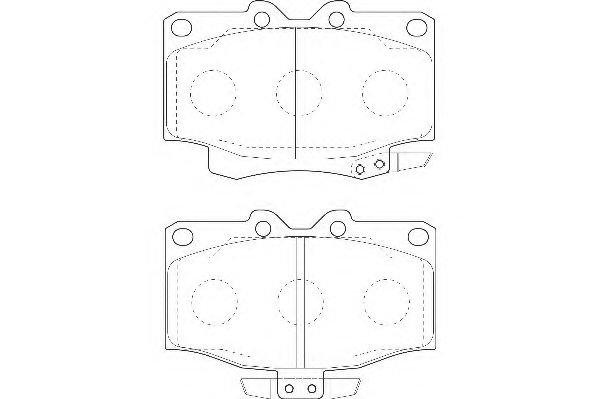 WBP21777A WAGNER Brake Pad Set, disc brake