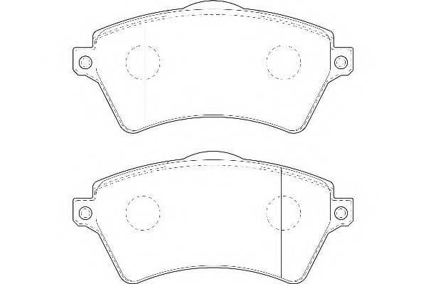 WBP23615A WAGNER Brake Pad Set, disc brake