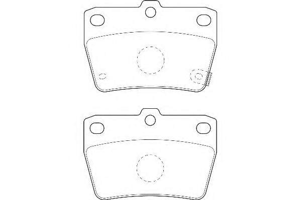 WBP23656A WAGNER Brake Pad Set, disc brake