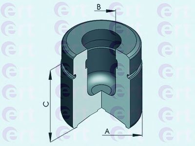 151059-C ERT Brake System Piston, brake caliper