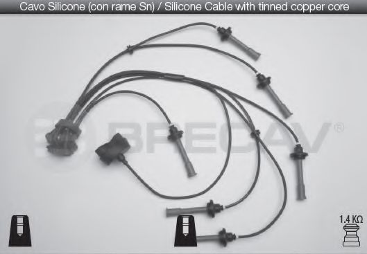 01 526 BRECAV Ignition Cable Kit