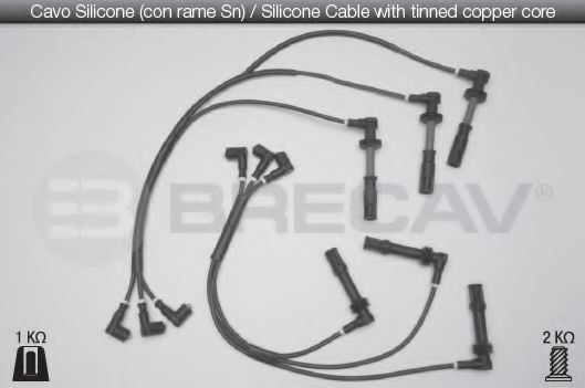 01.542 BRECAV Ignition Cable Kit