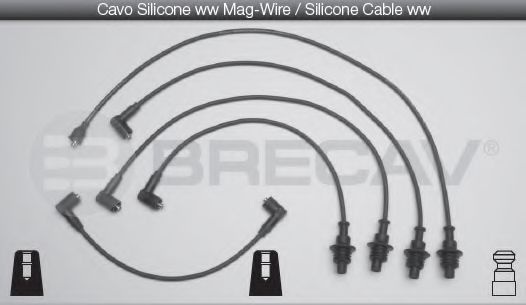 05.523 BRECAV Ignition System Ignition Cable Kit
