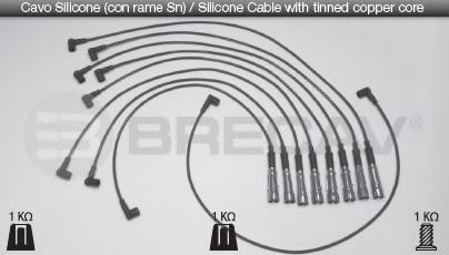 08.514 BRECAV Ignition Cable Kit