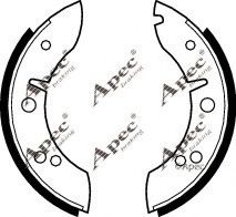 SHU168 APEC+BRAKING Brake System Brake Shoe Set