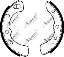 SHU414 APEC+BRAKING Brake System Brake Shoe Set