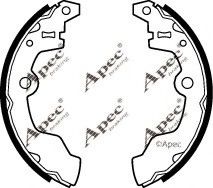 SHU443 APEC+BRAKING Brake System Brake Shoe Set
