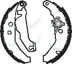 SHU691 APEC+BRAKING Brake System Brake Shoe Set