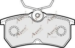 PAD1039 APEC+BRAKING Brake Pad Set, disc brake