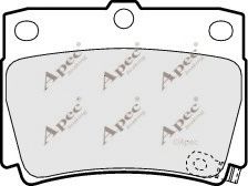 PAD1172 APEC+BRAKING Brake System Brake Pad Set, disc brake