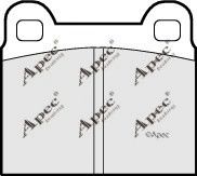 PAD119 APEC+BRAKING Brake System Brake Pad Set, disc brake