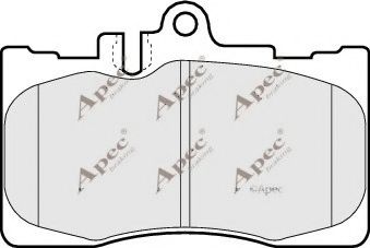 PAD1273 APEC+BRAKING Brake System Brake Pad Set, disc brake