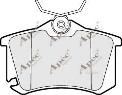 PAD1419 APEC+BRAKING Brake System Brake Pad Set, disc brake