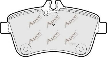 PAD1438 APEC+BRAKING Brake System Brake Pad Set, disc brake