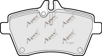 PAD1439 APEC+BRAKING Brake Pad Set, disc brake